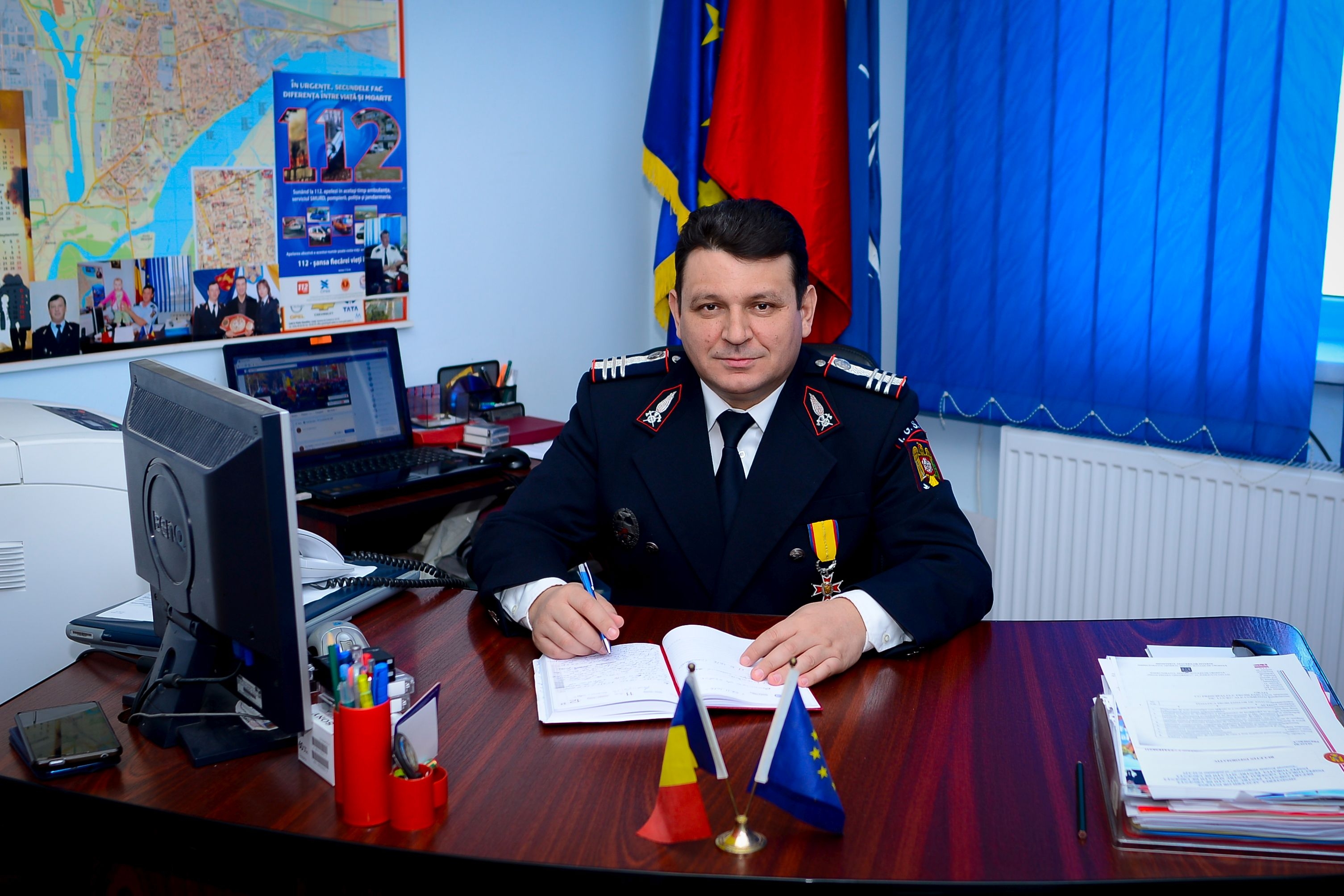 Colonelul Ion Toma, NOUL ȘEF al ISU Galaţi