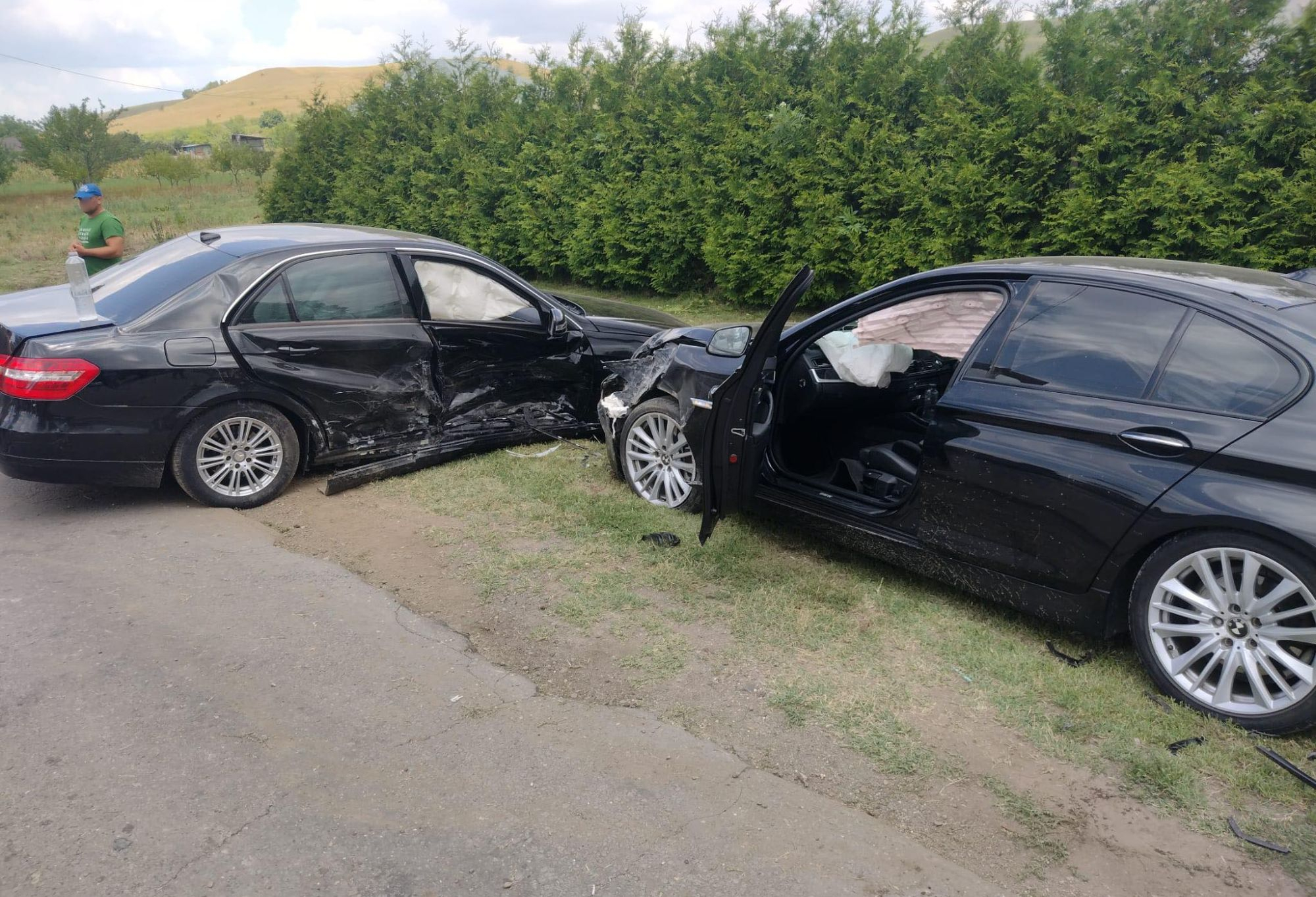 Trei minori răniți în urma unui accident rutier