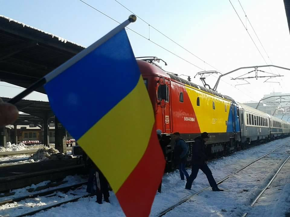 „Trenul Unirii” leagă Bucureștiul de Iași, via Tecuci