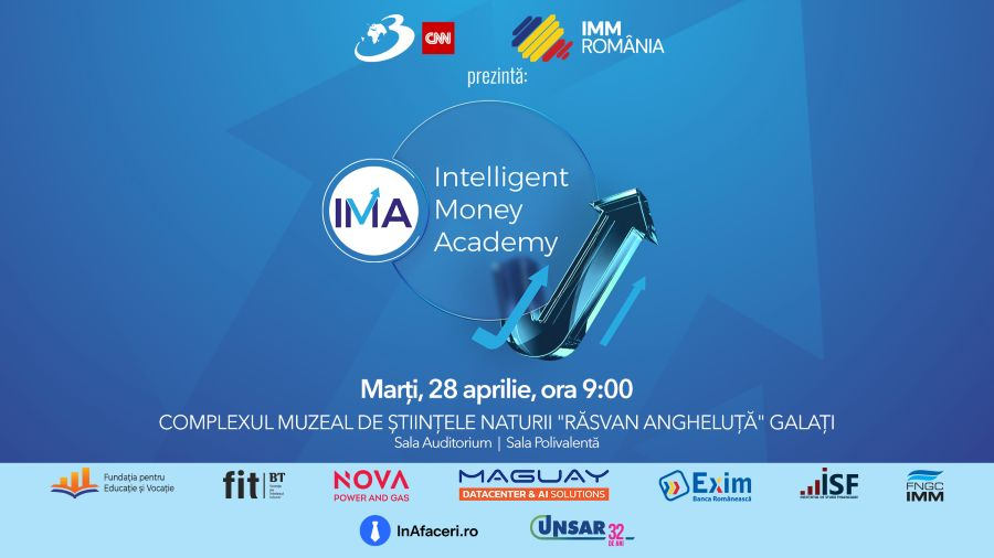 INTELLIGENT MONEY ACADEMY – un eveniment important de business