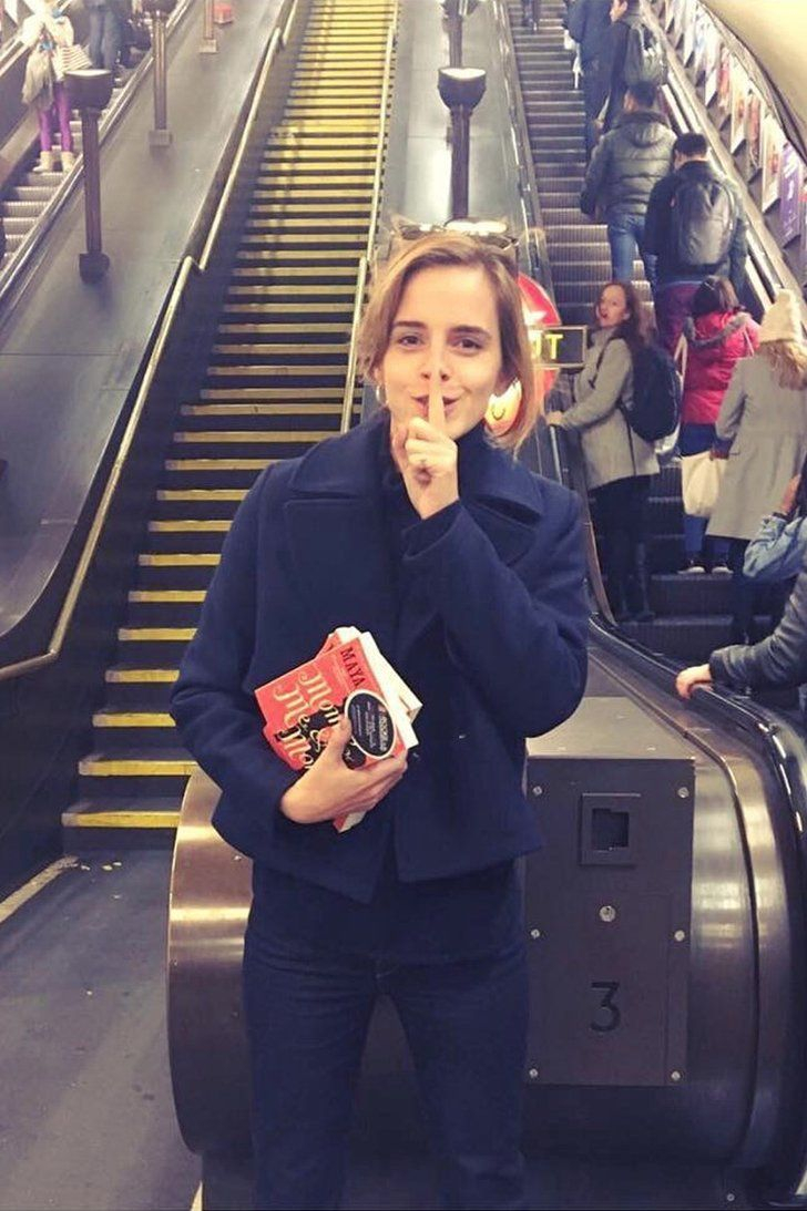 Emma Watson, „Zâna cărților”