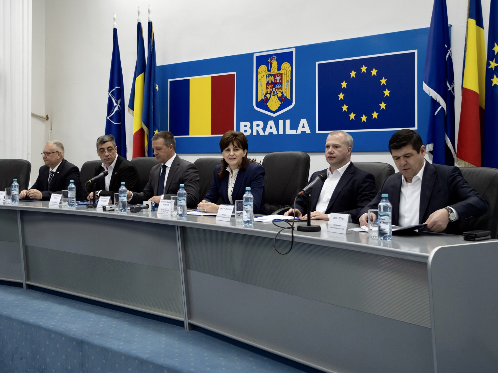 ÎNCEPEREA EXECUȚIEI LUCRĂRILOR AFERENTE PROIECTULUI „PORT BRĂILA – LUCRĂRI DE INFRASTRUCTURĂ A SECTORULUI PORTUAR DIN INCINTĂ BAZIN DOCURI”