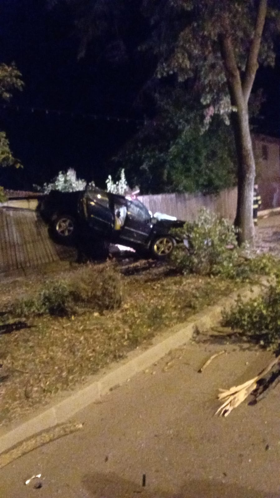 Tânăr decedat după ce s-a izbit cu mașina de un copac