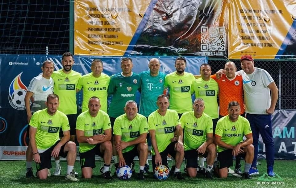 Legends Galați este noua campioană a României la minifotbal old boys