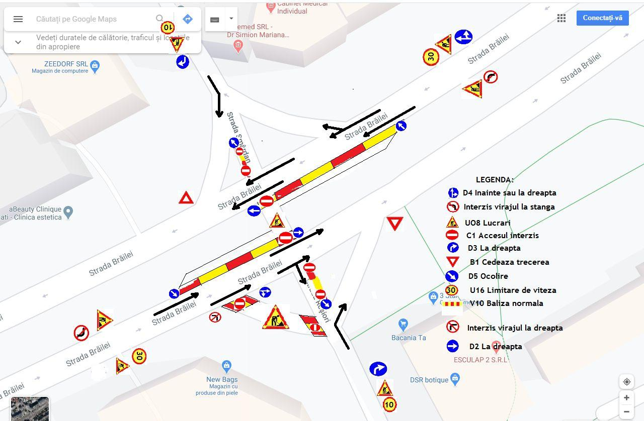 Restricţii pentru lucrări de asfaltare