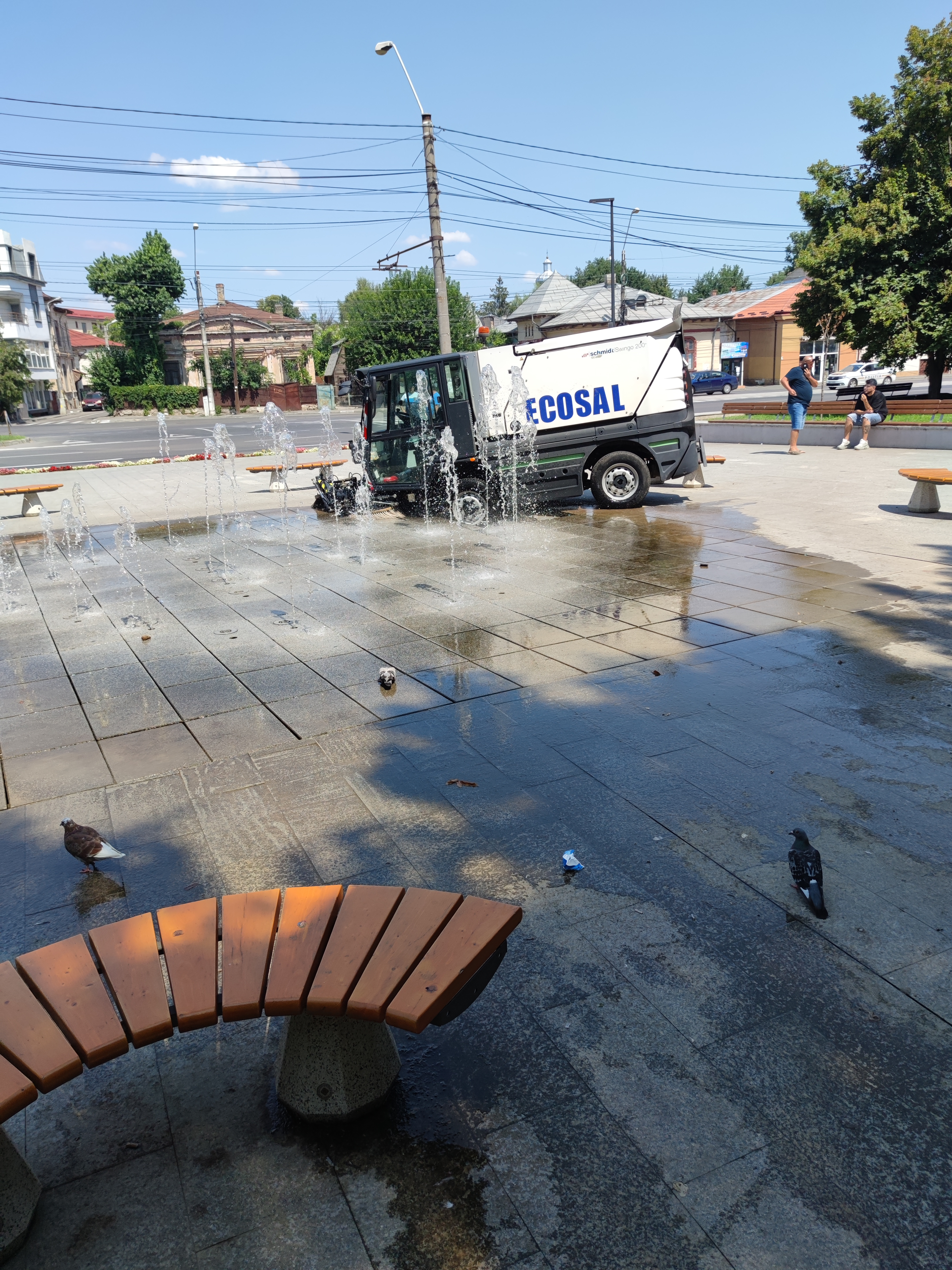 Arteziana de la Potcoava, avariată de un utilaj Ecosal