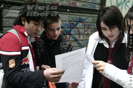 Admiterea la liceu cu teste PISA