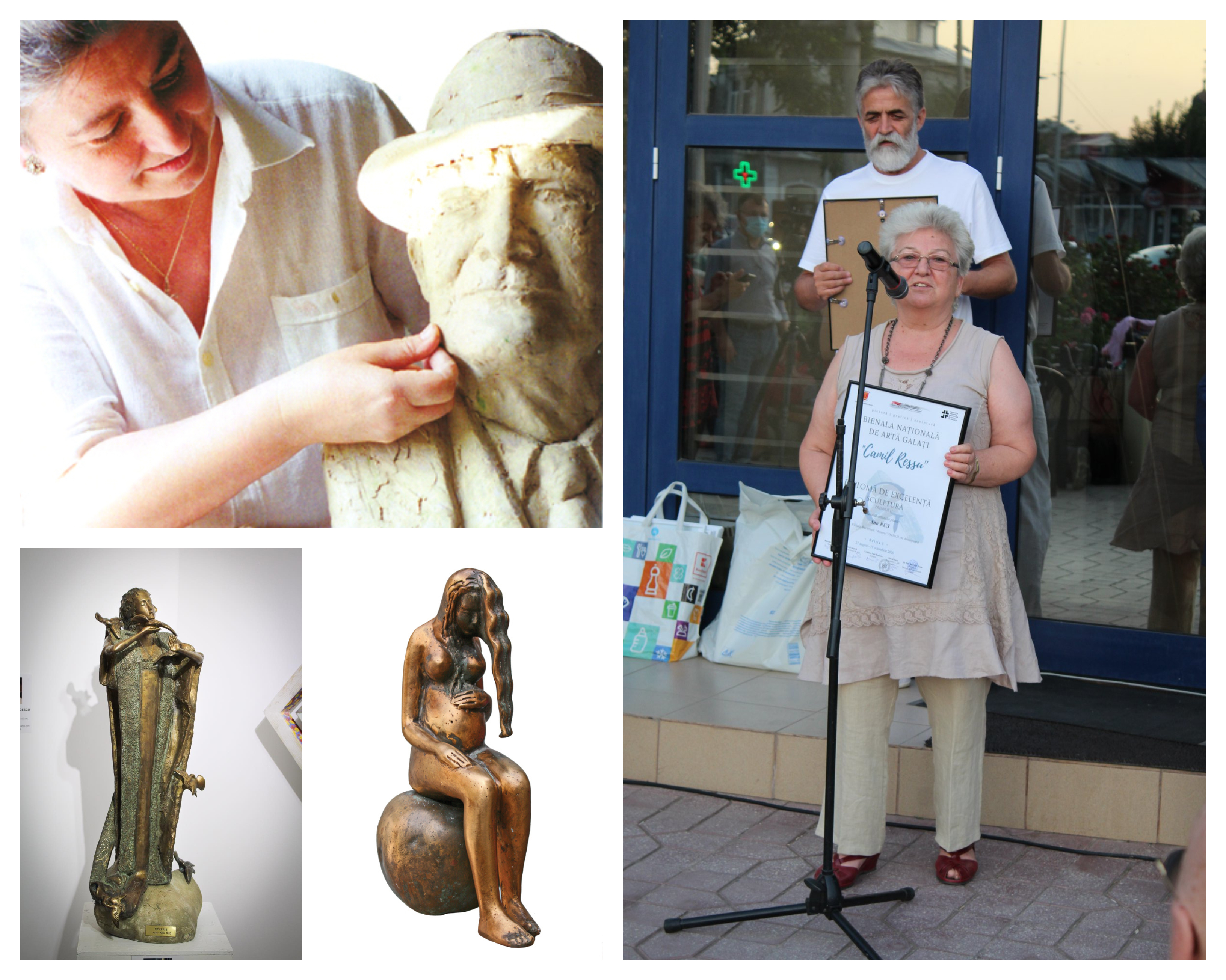 Ana Rus, doamna de aur a... bronzului, cavaler!