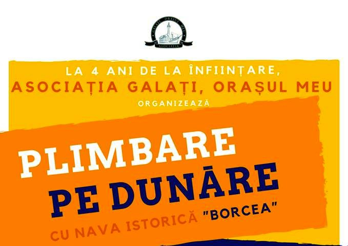Plimbare pe Dunăre cu nava ”Borcea”