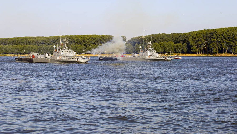 Ceremonii de Ziua Marinei, la Galaţi
