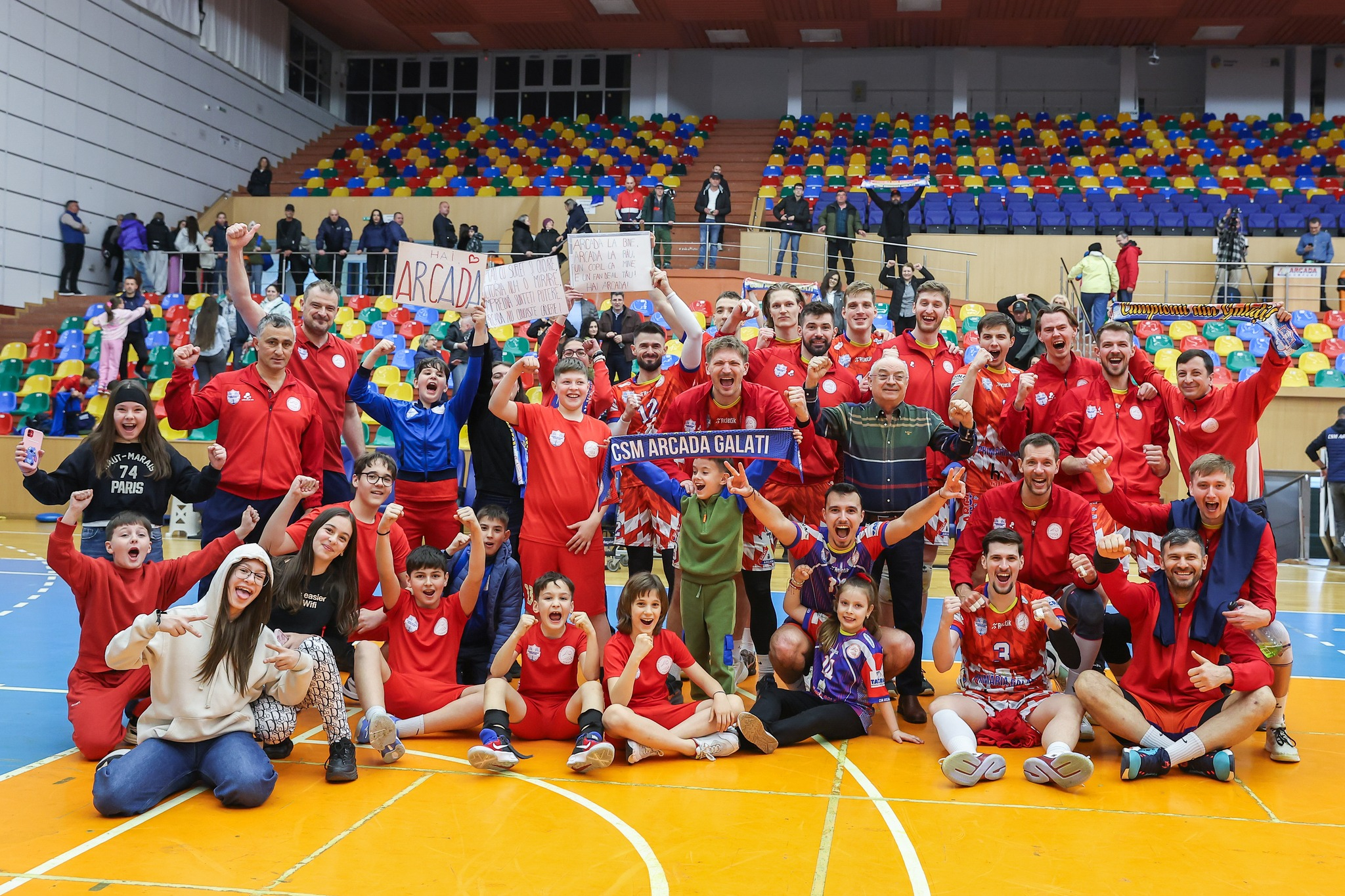 Final de sezon regulat pentru CSM Arcada