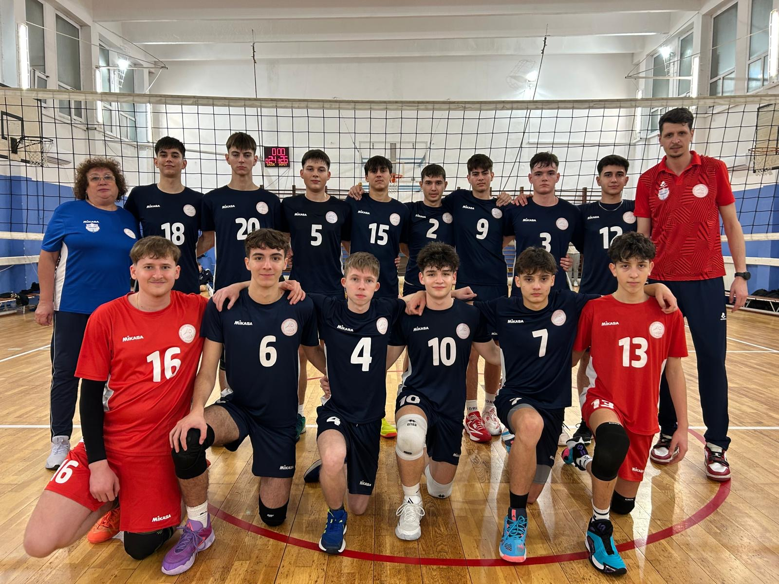 Combinata CS Arcada -  CS Școlar, la turneul semifinal de volei juniori