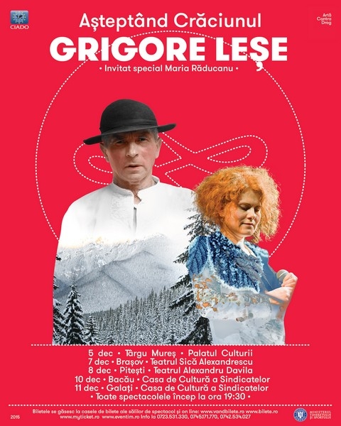 Grigore Leşe şi Maria Răducanu CÂNTĂ la Galaţi