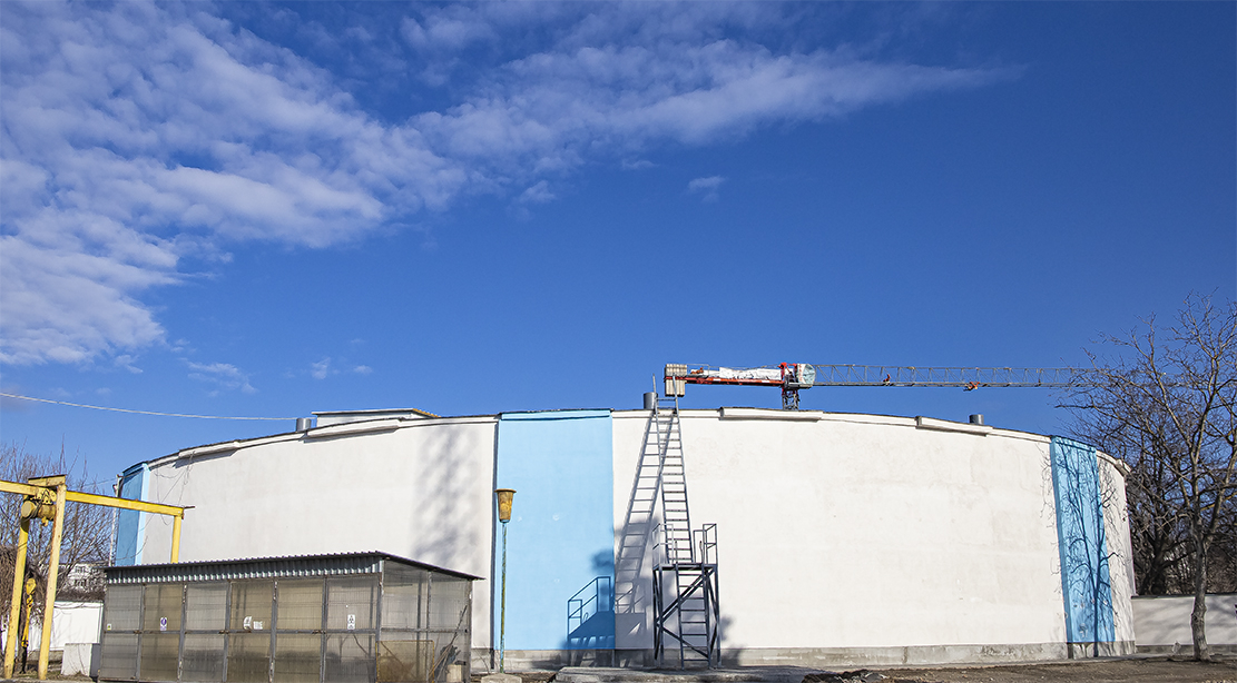 Stația de repompare Filești, în modernizare