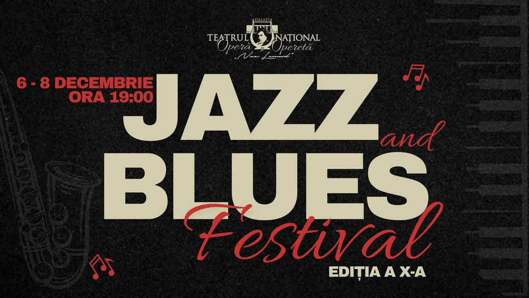 Trei zile cu artişti de top şi muzică de calitate, la „Jazz and Blues Festival”