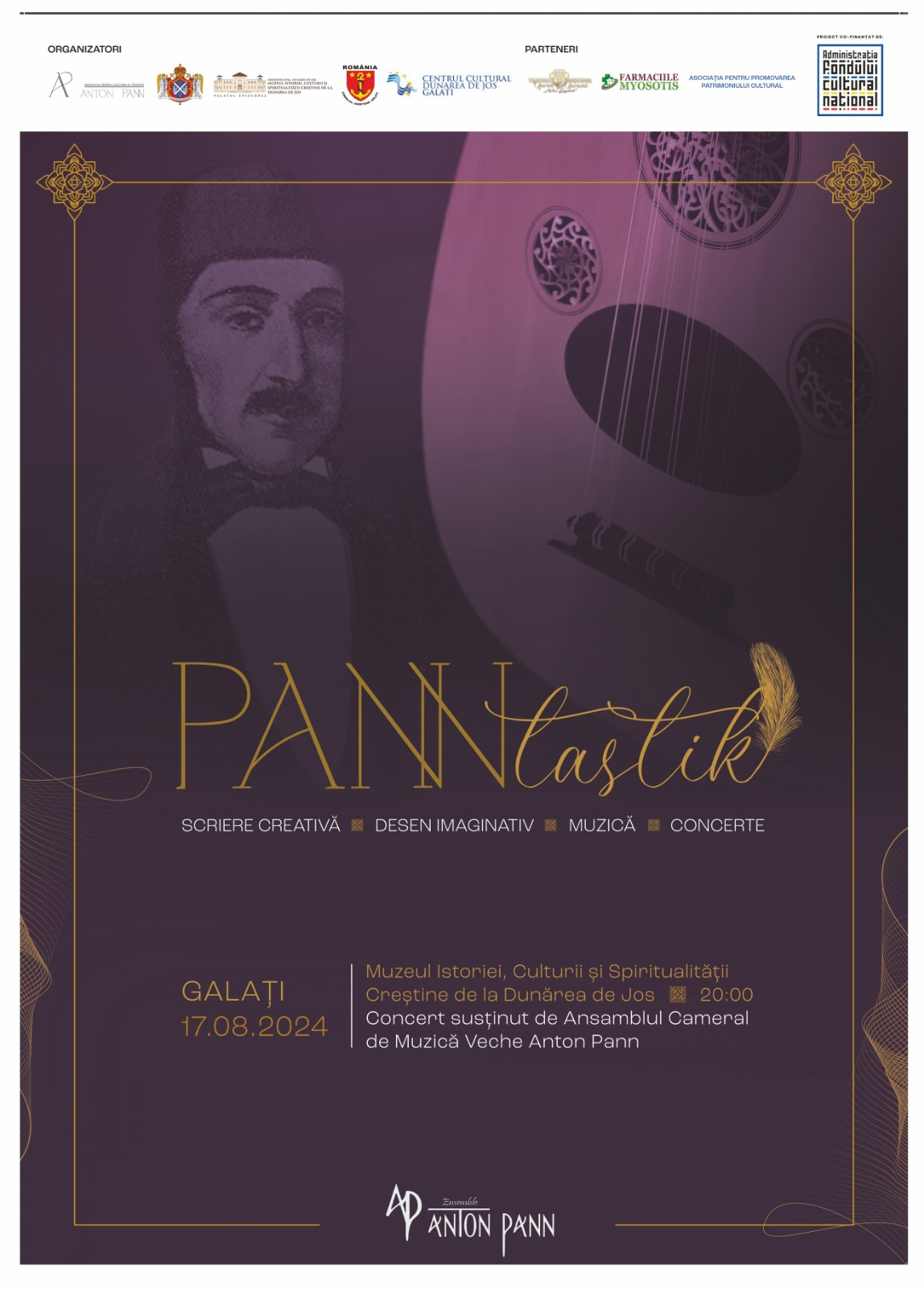 Muzica lui Anton Pann, readusă la viață la Muzeul Eparhial. Concertul extraordinar PANNtastik