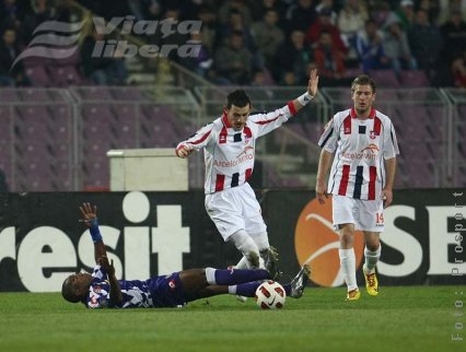 Prima înfrângere pentru Oţelul după mai bine de două luni: 0-2 la Timişoara