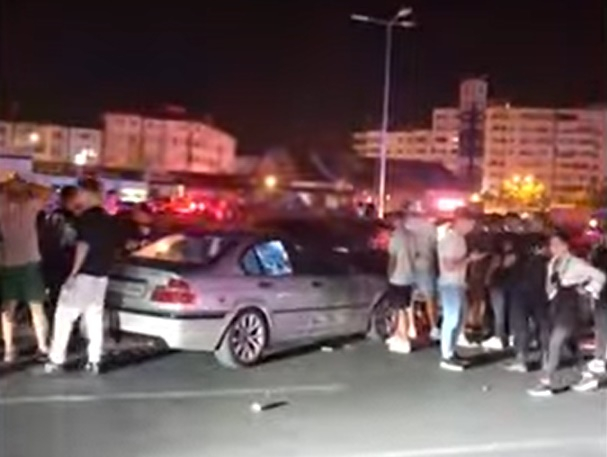 Bătaie într-o parcare din Focșani