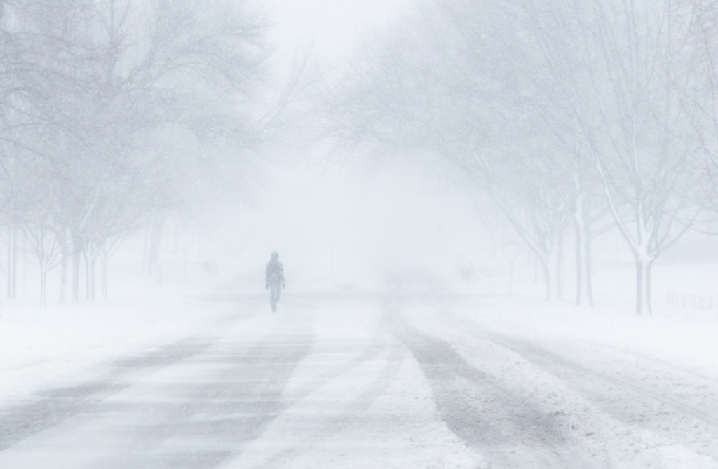 Se anunţă ninsori puternice la Galaţi, în weekend
