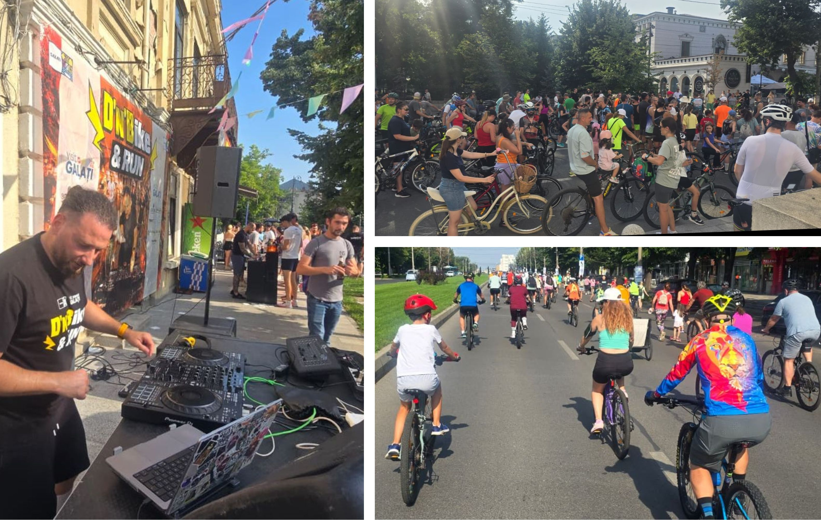 Cum a fost prima ediţie D’n’Bike & Run Galați