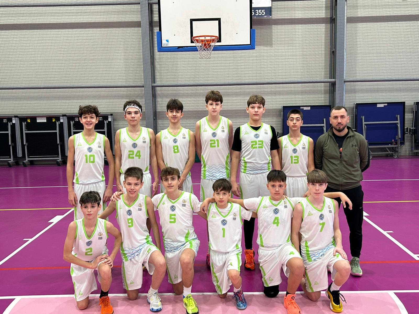 Baschetbaliştii Under14 de la CSM-LPS încheie anul cu victorii