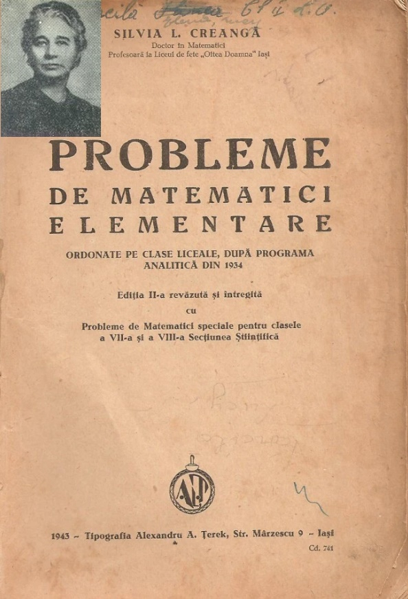 Remember. Silvia Creangă (1894-1952)