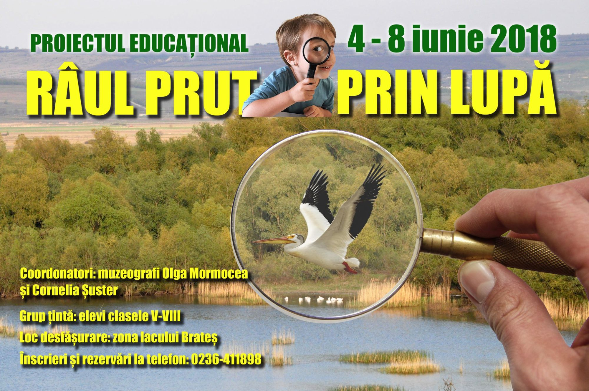 "Râul Prut prin lupă"