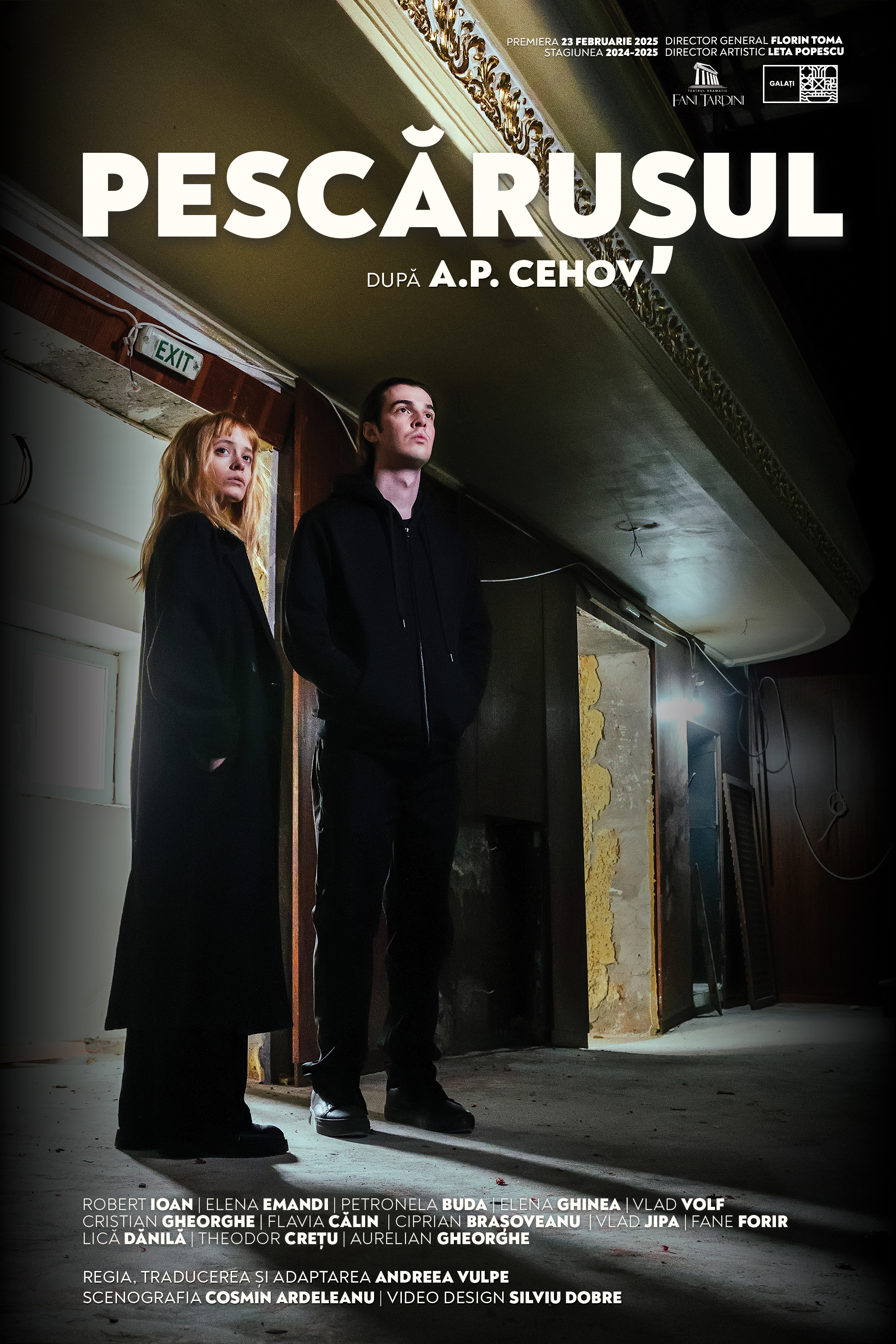 Premieră cu casa închisă la Teatrul Dramatic. „Pescărușul”, trei spectacole sold-out