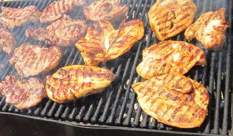 Trotuarul, loc de picnic și uscător de rufe