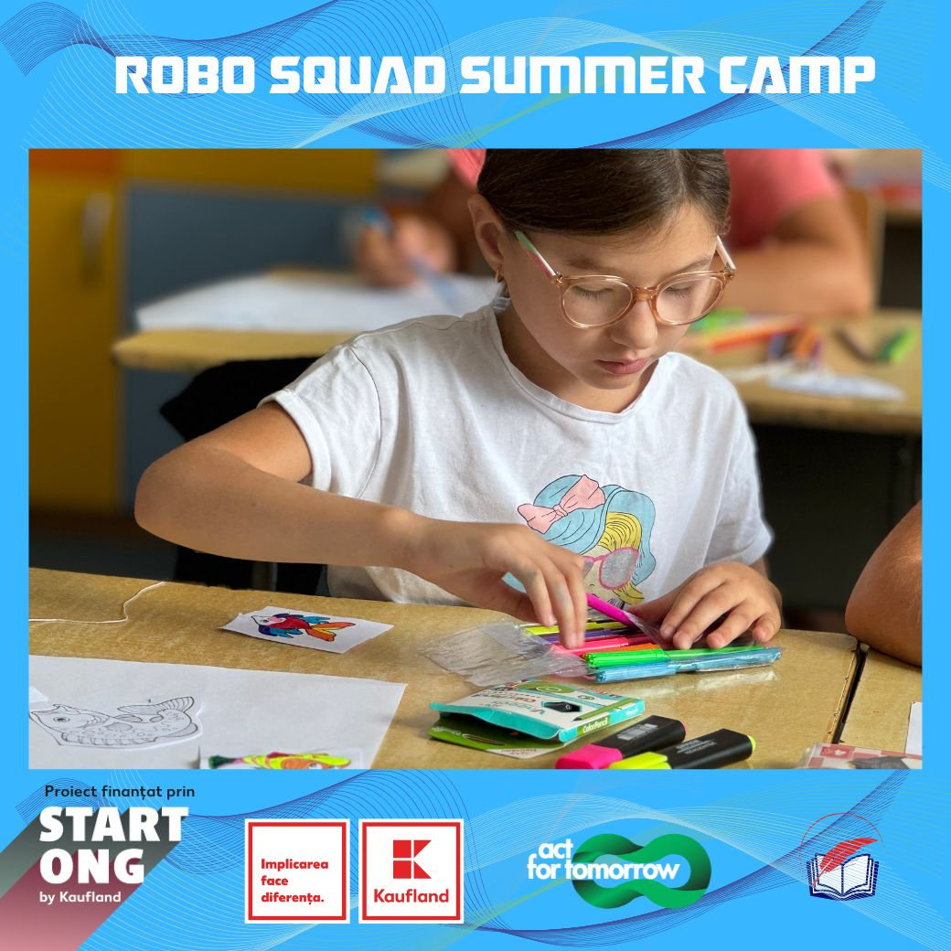 Elevii din Frumușița, activități gratuite de robotică educațională