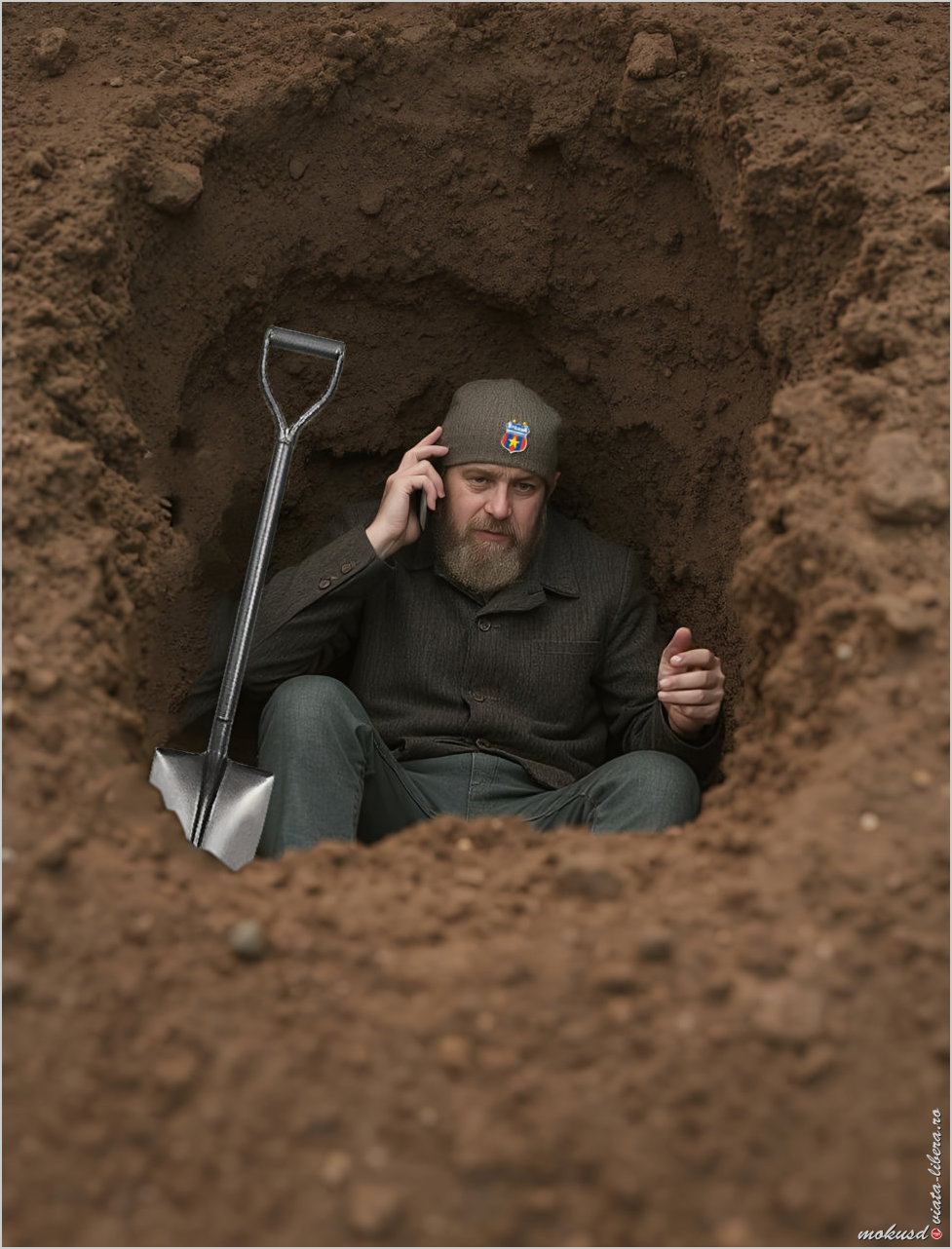 Am zis, n-am dat cu groparul