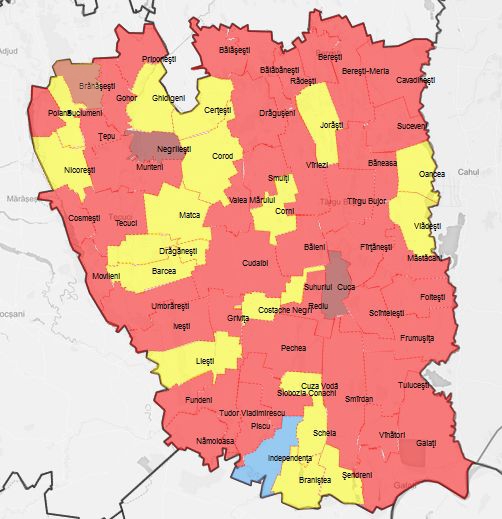 CULOAREA POLITICĂ a tuturor primarilor din judeţ. IATĂ cine se află la cârma localităţilor gălăţene
