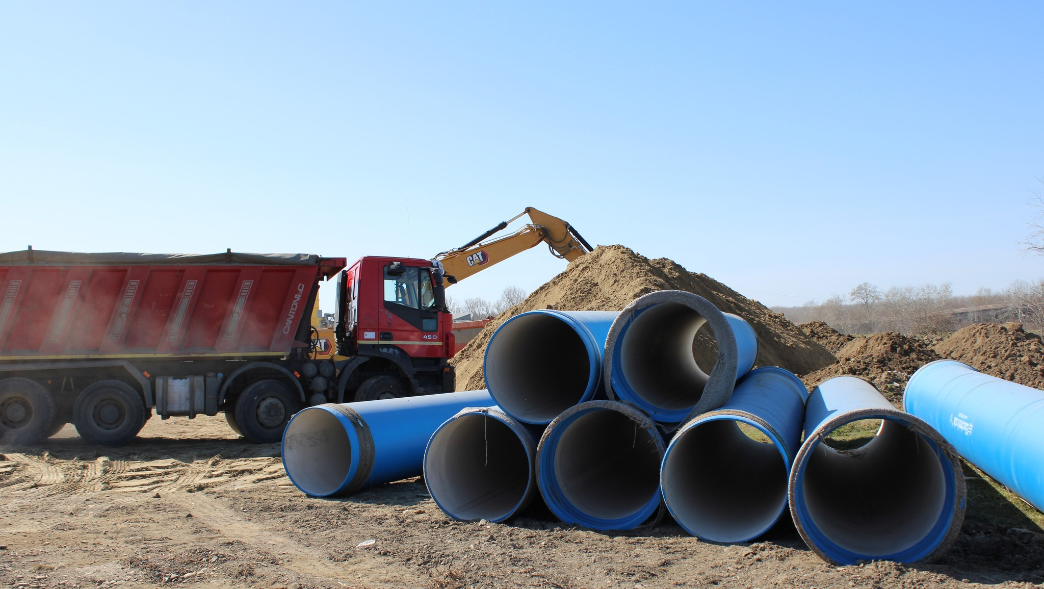 Reabilitarea unei rețele de apă potabilă din Galați a fost finalizată