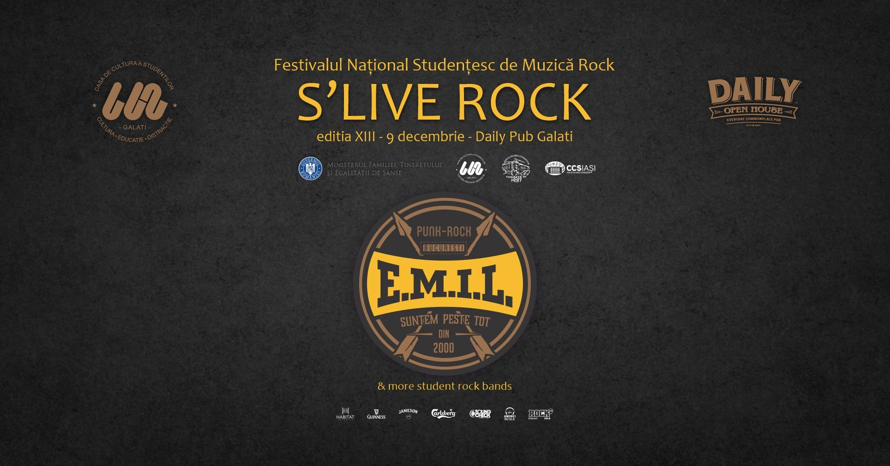 Festival Naţional Studenţesc de Rock, la Galați