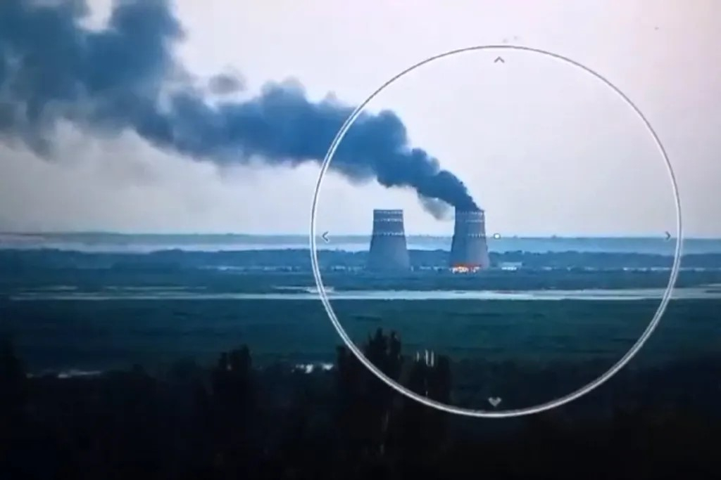 Incendiu! Pericol de explozie la centrala nucleară Zaporojie