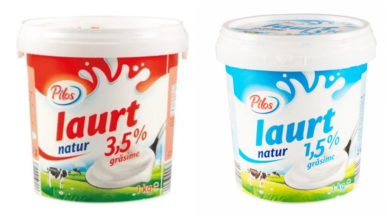 Iaurt contaminat cu plastic, retras din magazinele Lidl