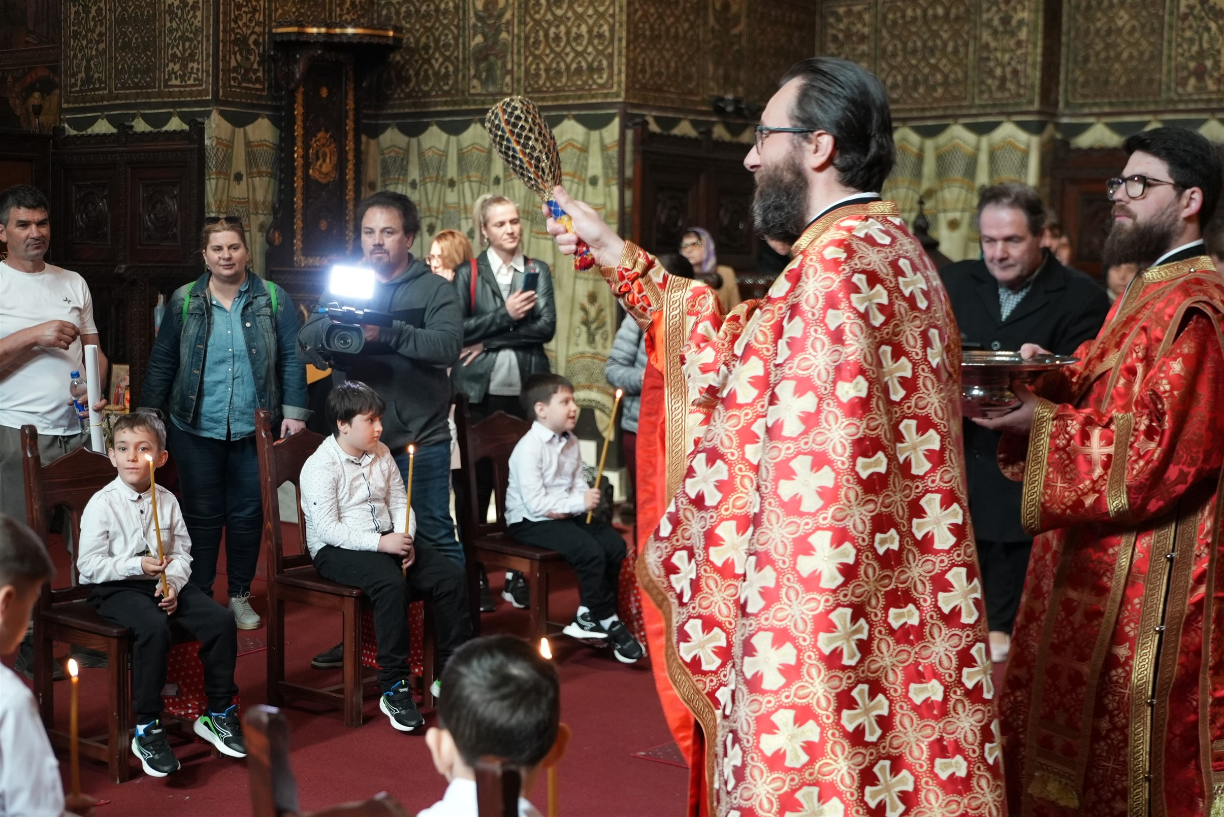 Rânduiala spălării picioarelor la Catedrala Arhiepiscopală din Galaţi