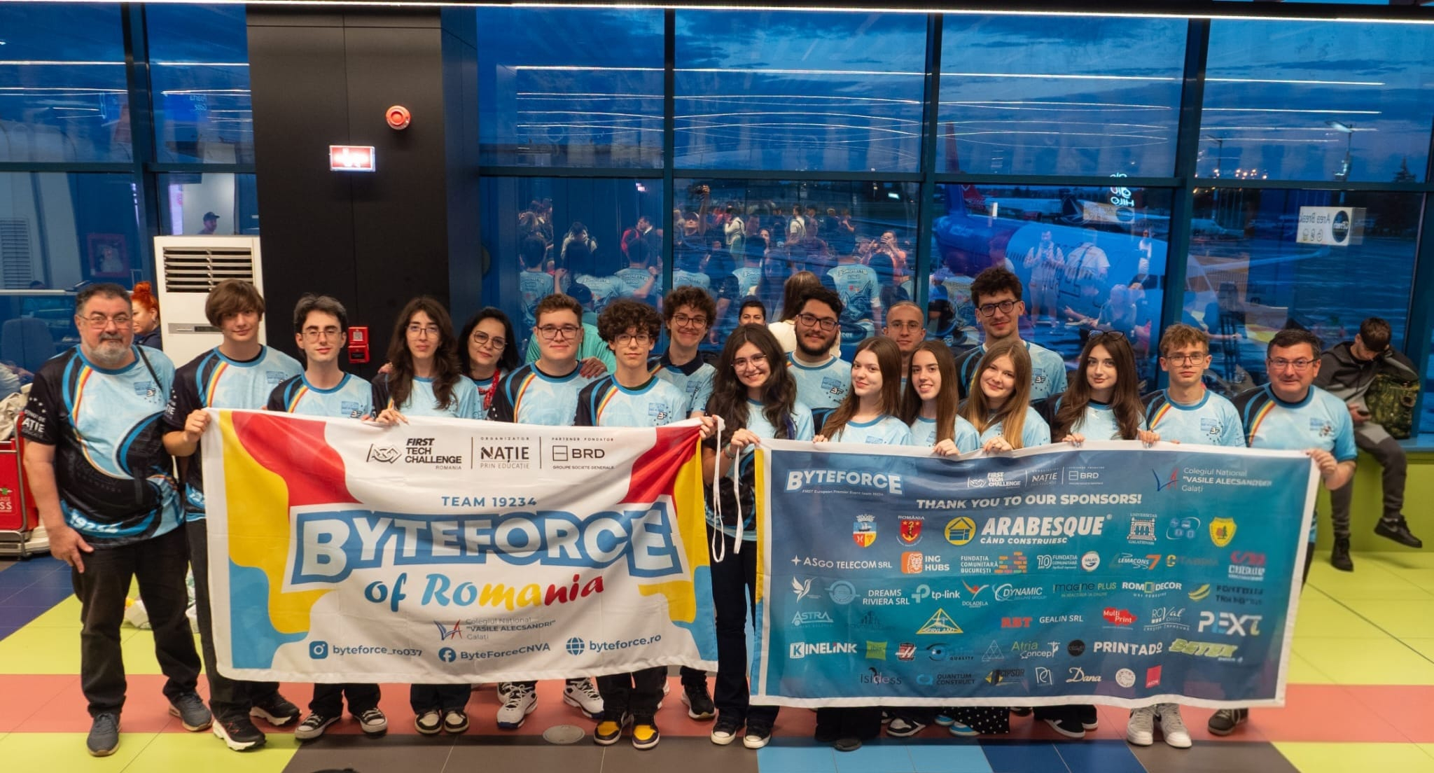 Echipa de robotică ByteForce, la Campionatul European pentru al doilea an la rând