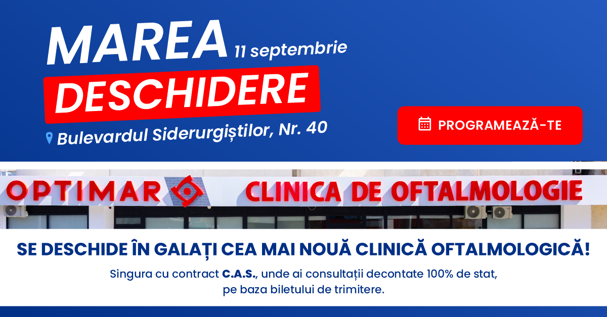 OPTIMAR  – Clinica de oftalmologie unde grija pentru ochii tăi se îmbină cu expertiza unei echipe medicale dedicate