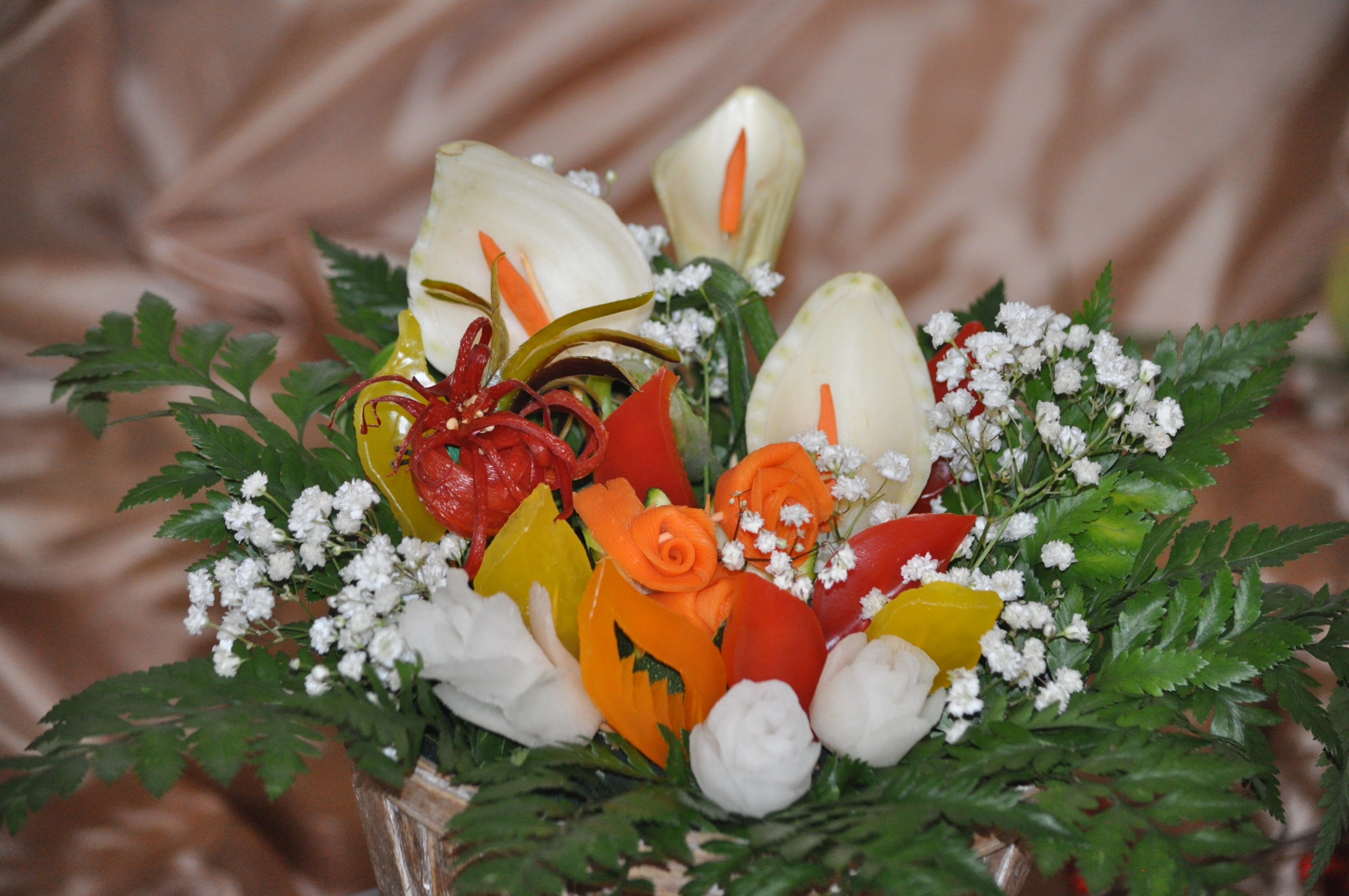 Artă din legume şi fructe, la Complexul Muzeal de Ştiinţe ale Naturii (FOTO)