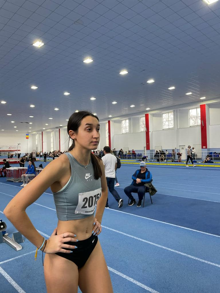 ATLETISM. Patru medalii pentru gălățeanca Rebeca Ciocan