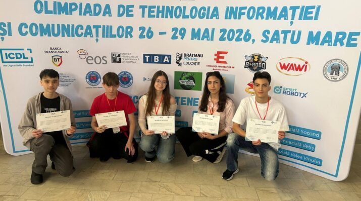 Medalii pentru gălăţeni la Olimpiada Naţională de Tehnologia Informației