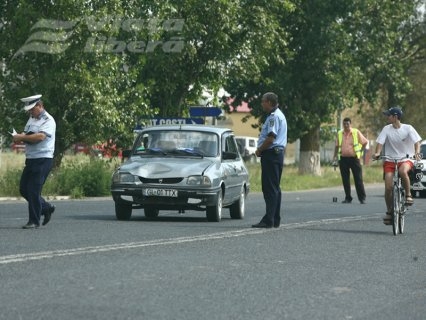 Necunoscut călcat de maşină la Satu Costi