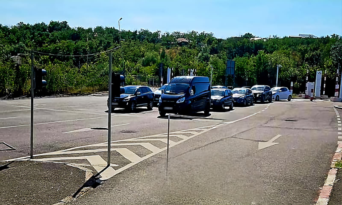 Bucureștean cu permisul suspendat, oprit la Frontiera Oancea