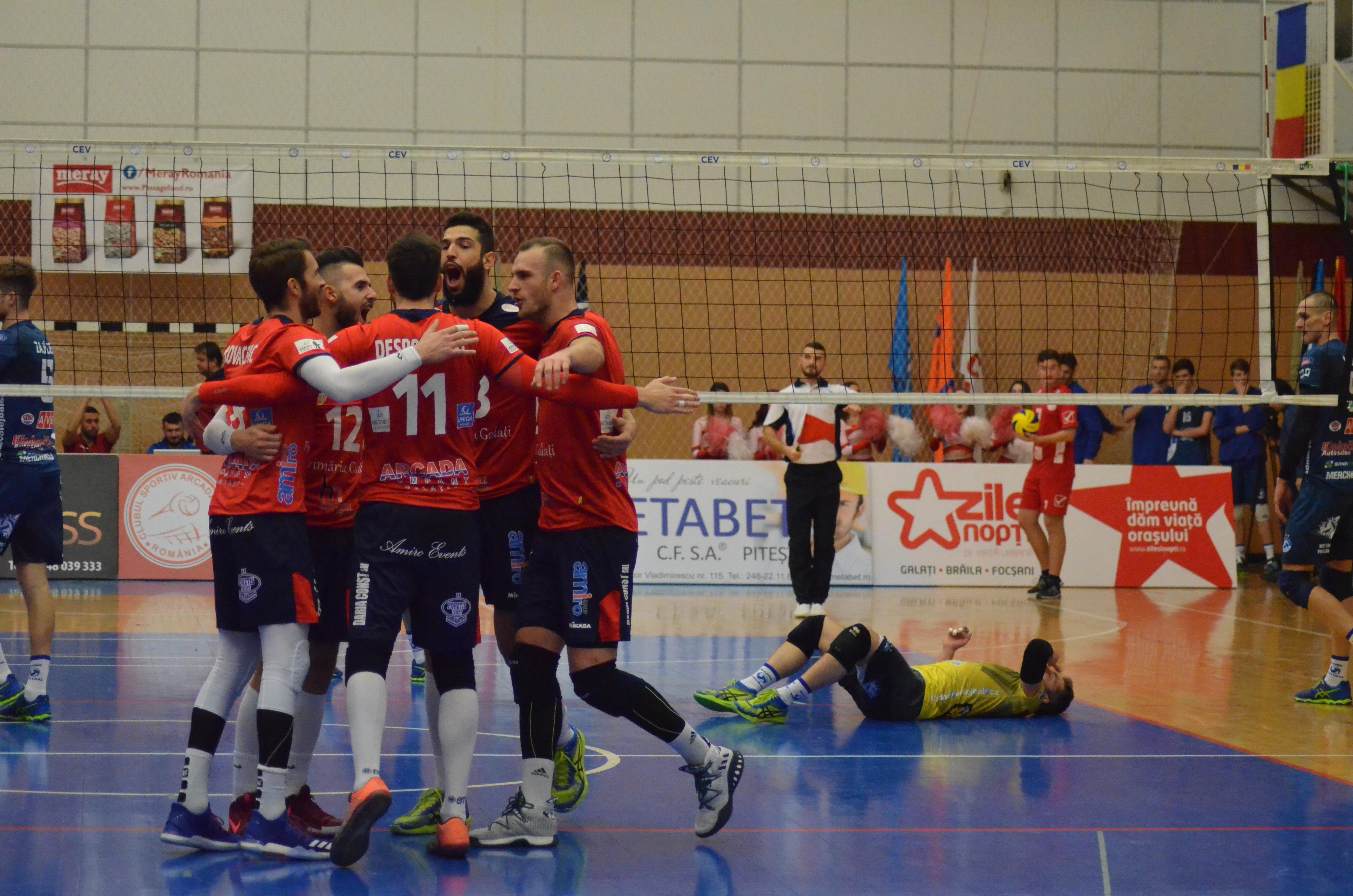 Arcada va juca cu o echipă din Slovenia în Cupa CEV