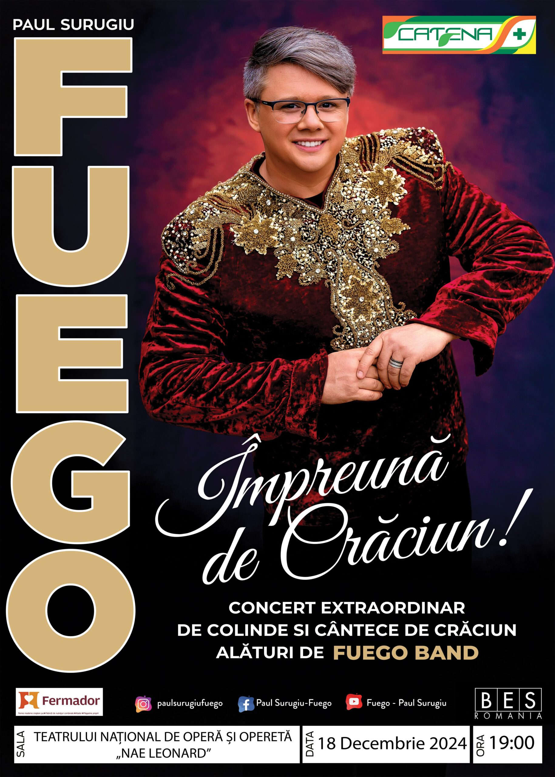 „Împreună de Crăciun”, cu Fuego