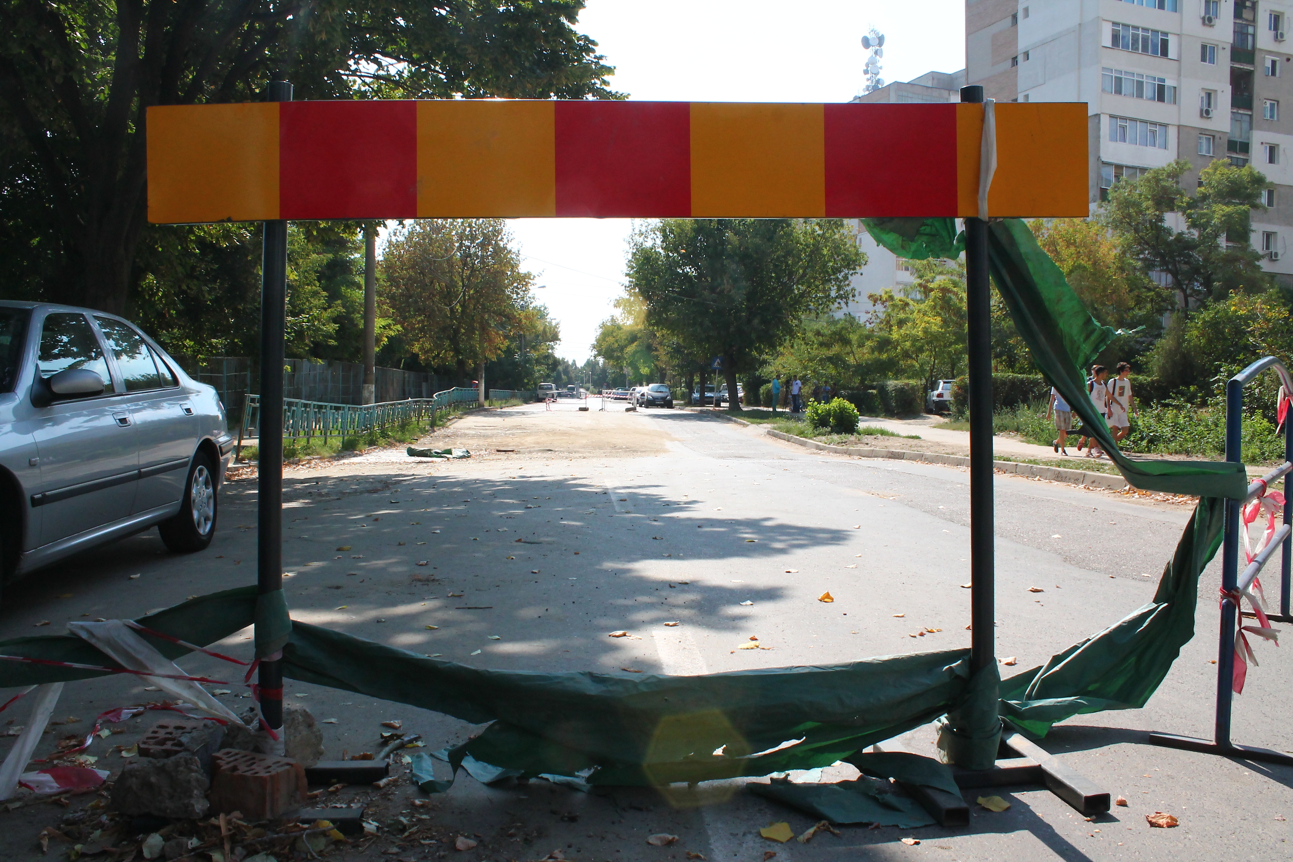 Când vom afla de ce se scufundă strada Stadionului (VIDEO)