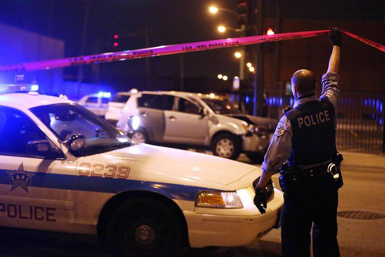 Weekend sângeros la Chicago