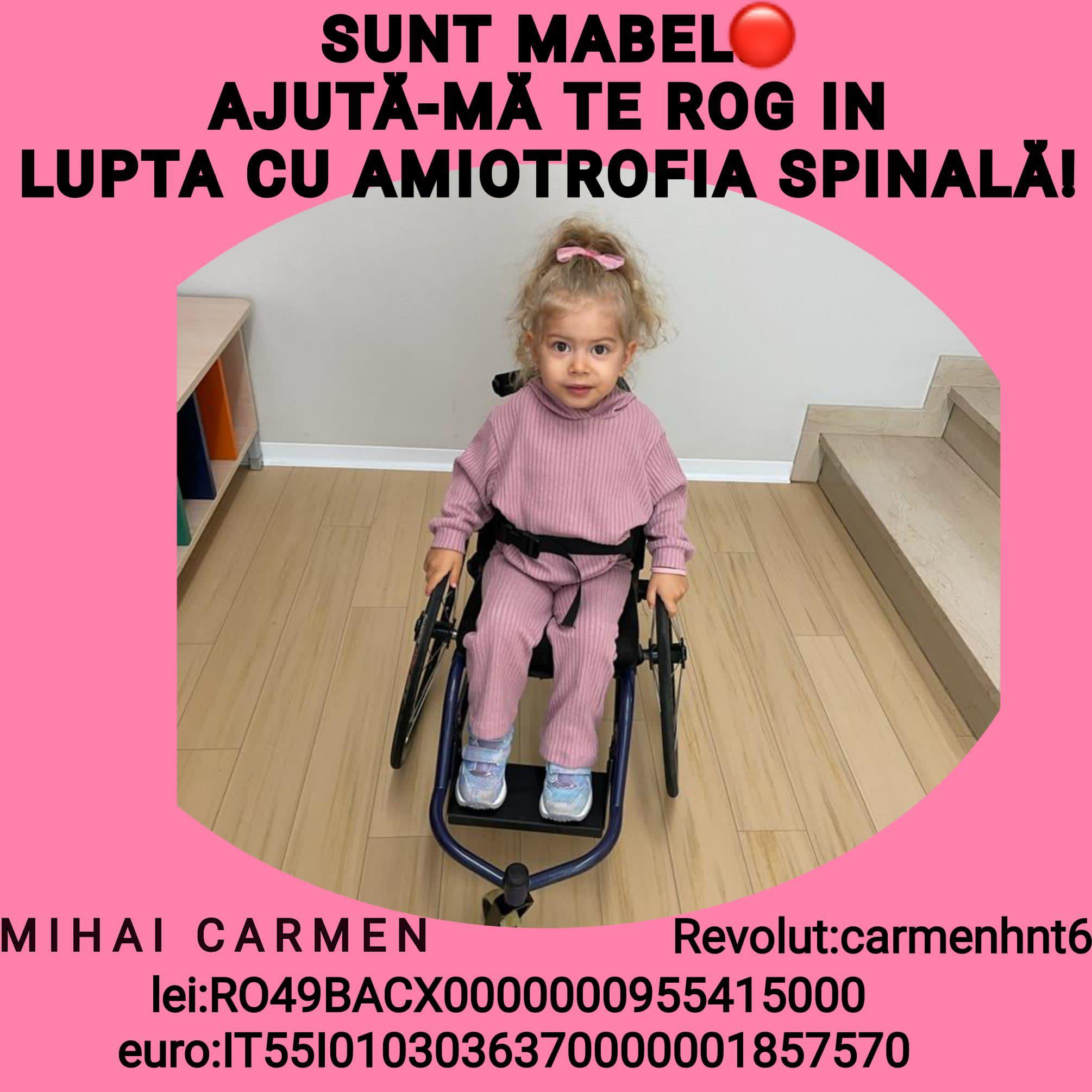 "Crosul Andreian", pentru salvarea micuţei Mabel Ioana