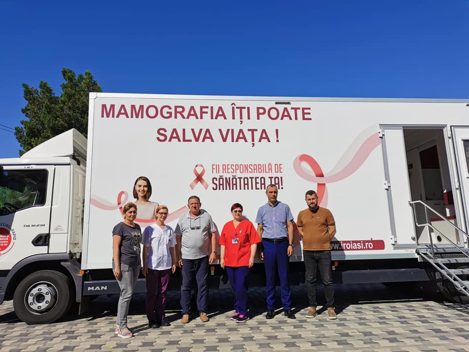Mamografii gratuite în patru comune din județ